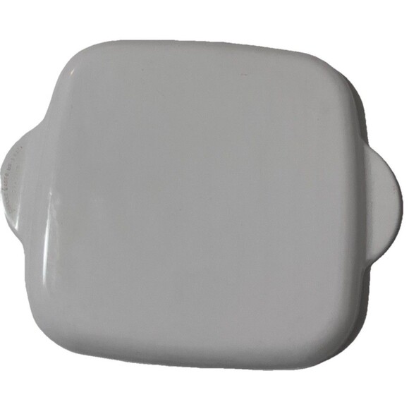 Vintage Corning Ware White Coupe Glass Microwave Rack 9' - Picture 6 of 11